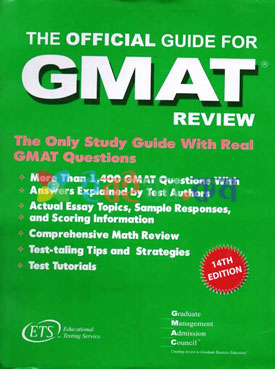 GMAT Review The Official Guide
