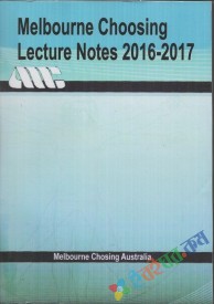 Melbourne Choosing Lecture Notes 2016-2017 (eco)