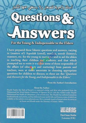 Questions and Answers: For the Young & Indispensable to the Elders