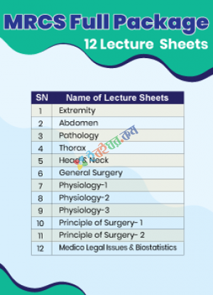 Genesis Lecture Sheet MRCS Part A Full Package (12  Sheet)