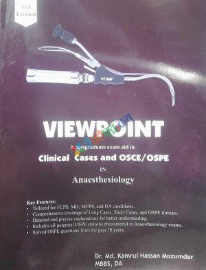 Viewpoint Clinical Cases and OSCE/OSPE in Anesthesiology (B&W)