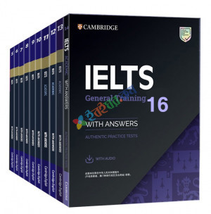 Cambridge IELTS Volume 1-18 General Training With DVD (eco)