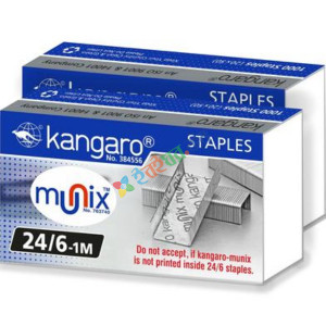 Kangaro 24/6 Staple Pin 2 Pack