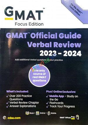 GMAT Official Guide Verbal Review 2023-2024