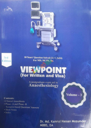 Viewpoint for Written and Viva in Anesthesiology Vol 1 & 2 (B&W)