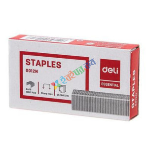 Deli Stapler pin (24/6)- 25 Sheets 2 Packet - E0012N