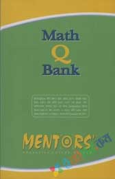 Mentor's Question Bank