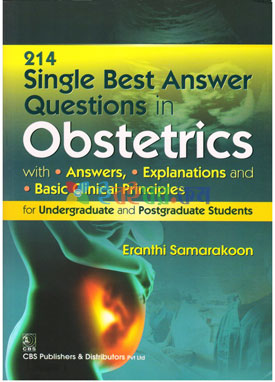 214 Single Best Answer Questions In Obstetrics