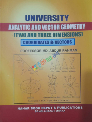 University Analytic And Vector Geometry