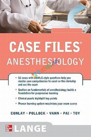 Case Files Anesthesiology (B&W)