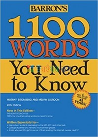 Barron's 1100 Words you Need to Know
