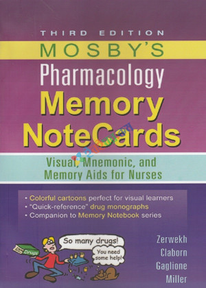 Mosby Pharmacology Memory Note Cards (Color)