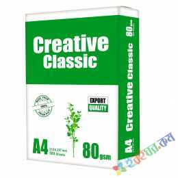 Creative Classic (Export Quality) A4 Size Paper, 80gsm (210 x 297 mm) - 500 Sheet