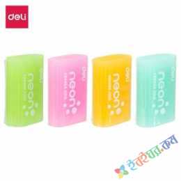 Deli EH01000 Neon Eraser 4 Pcs Combo