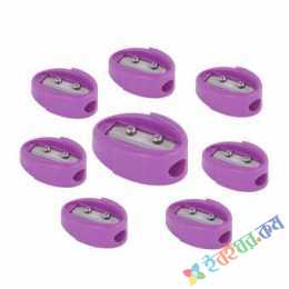 Purple Shapner Cutter - 8 Pcs