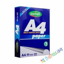 Sonali A4 Size Paper (80 GSM) 1 Rim (500 Sheets)