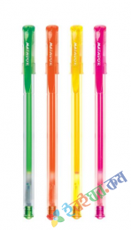 Matador Neon Gel Pen Color Ink - (5pcs)