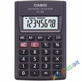 Casio Portable 8 Digit Basic Calculator - HL-4A