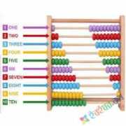 Wooden Abacus for Kids Math, Educational Counting Toy