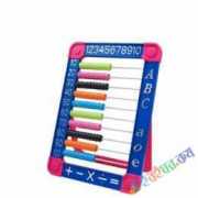 HarnezZ Plastic Abacus Math Toy- Classic Educational Counting Toys for Kids