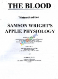 Samson Wright's Applied Physiology Blood Portion