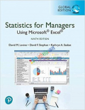 Statistics for Managers Using Microsoft Excel (B&W)