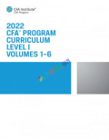 CFA Program Curriculum 2022 Level I Volumes 1-6 (B&W)