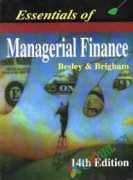 Essentials of Managerial Finance (With Solution) (eco)