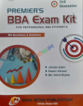 Premier BBA Exam Kit for Professional 3rd Semister