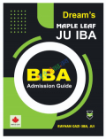 Dream's Maple Leaf JU IBA (BBA Admission Guide)