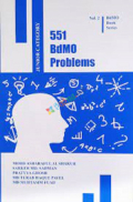 551 BdMO Problems Junior Catagory