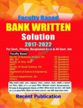 Faculty Based Written Bank Solution