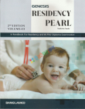 Genesis Residency Pearl Volume-3 Paediatrics Faculty