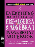 Workman Publishing Ace Pre-Algebra and Algebra I in One Big Fat Notebook (Color)