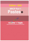 PasTest+ MRCP Part -1 (Vol 1-16)