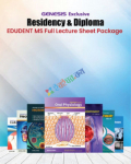 EDUDENT MS Full Lecture Sheet Package 13th Edition