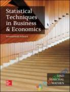 Statistical Techniques in Business & Economics (White Print)