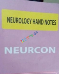 Neurology Hand Notes Neurcon (B&W)
