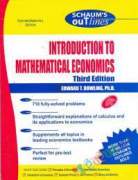 Schaum's Out Lines Introduction to Mathematical Economics (eco)