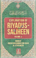 Explanation of Riyadus-Saliheen (2 Vols. Set)