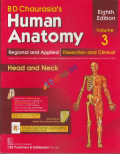 BD Chaurasia's Human Anatomy Volume 3 Head Neck (Color)