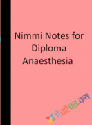 Nimmi Notes for Diploma Anaesthesia (eco)