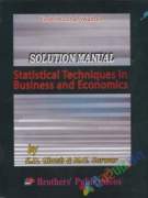 Solution Manual Statistical Techniques in Business and Economics (eco)