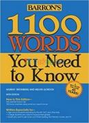 Barron's 1100 Words you Need to Know